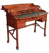 Image result for vintage wooden desk set