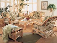 Image result for Wicker Rattan Furniture Indoor