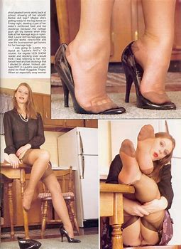 Leg Show Magazine Girdle and Tan Stockings Pics xHam