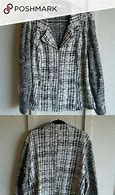 Image result for Black and White Sweater Jacket