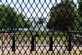 Image result for Fencing around White House