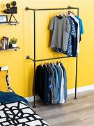 Image result for Wall Clothes Rack Angle Mount