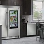 Image result for Refrigerator with Glass Door Front Dark Grey