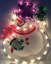 Image result for Big Lots Lighted Window Christmas Decorations