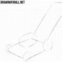 Image result for Lawn Mower White Drawing