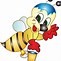 Image result for Cute Cartoon Honey Bee