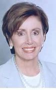 Image result for Nancy Pelosi in a Blue Hat