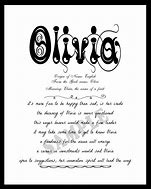 Image result for What Is the Meaning of the Name Olivia