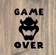 Image result for Bowser Game Over