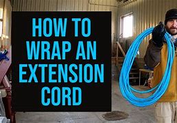 Image result for How to Wrap Extension Cord onto Reel