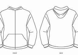 Image result for 4 Zip Up Hoodie Front and Back