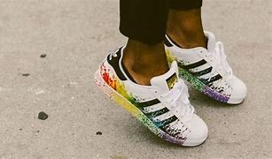 Image result for Adidas Rainbow Sneakers