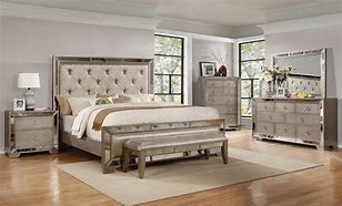Image result for Mirrored Bedroom Set
