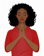 Image result for Black Woman Praying Clip Art