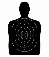 Image result for Human Silhouette Target