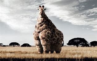 Image result for Fat Giraffe