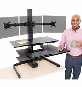 Image result for Electric Standing Desk Converter