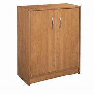 Image result for 2 Door Cabinet with Shelves