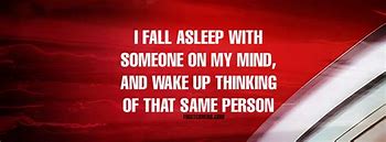 Image result for Woke Up Thinking of You