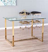 Image result for Glass Desk Table