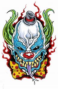 Image result for Evil Clown Art