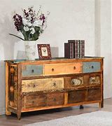 Image result for Reclaimed Wood Furniture Dresser