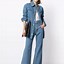 Image result for Outfits to Wear with Blue Jean Jacket