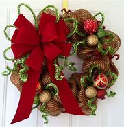 Image result for Decorating Xmas Wreaths