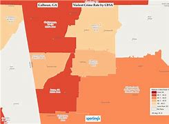 Image result for Crime Map with Colors