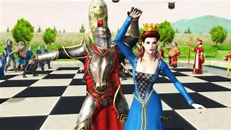 Image result for Battle Chess Game of Kings Pawn versus Queen