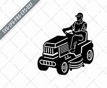 Image result for Riding Lawn Mower Silhouette