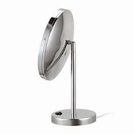 Image result for Free Standing Lighted Magnifying Makeup Mirror, 10X, LED, Nameeks AR7729