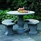 Image result for Concrete Table Ideas