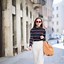 Image result for Stripe Sweater Women