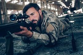 Image result for Man with Sniper Rifle