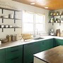 Image result for Vintage Green Kitchen