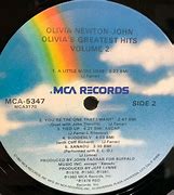 Image result for Olivia Newton-John Greatest Hits Album Cover HD
