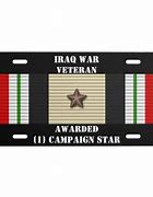 Image result for Iraq War Veterans Plate