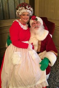 Image result for Santa and Mrs. Claus Painting