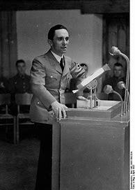 Image result for Joseph Goebbels Poster