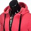 Image result for Red Zip-Up Hoodies for Men