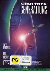 Image result for Star Trek Generations DVD