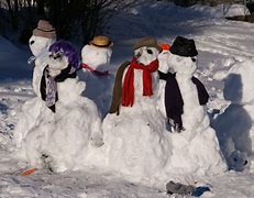 Image result for Funny Snow People
