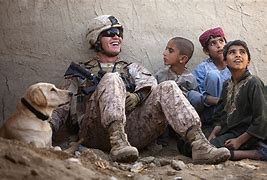 Image result for Soldier Helping Child