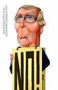Image result for Cartoon Drawings of Mitch McConnell