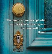 Image result for Door Quotes Rumi