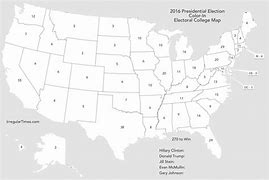 Image result for Blank Electoral College Map