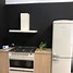 Image result for Oak Kitchen with White Appliances