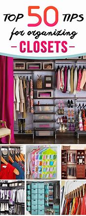 Image result for Best Way to Organize Closet