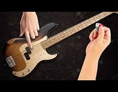 Image result for Playing Bass with a Pick